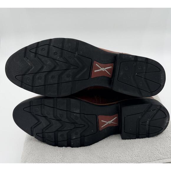 Men's Twisted X Cowboy Boots Brown and Green Leather 13D - Picture 8 of 9